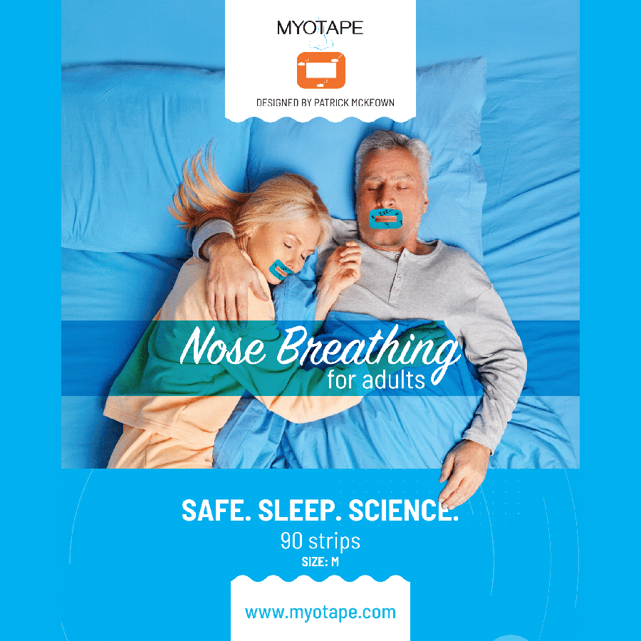Every Night, Thousands Sleep Better with This Mouth Tape. A Breathing  Expert Explains MyoTape. 